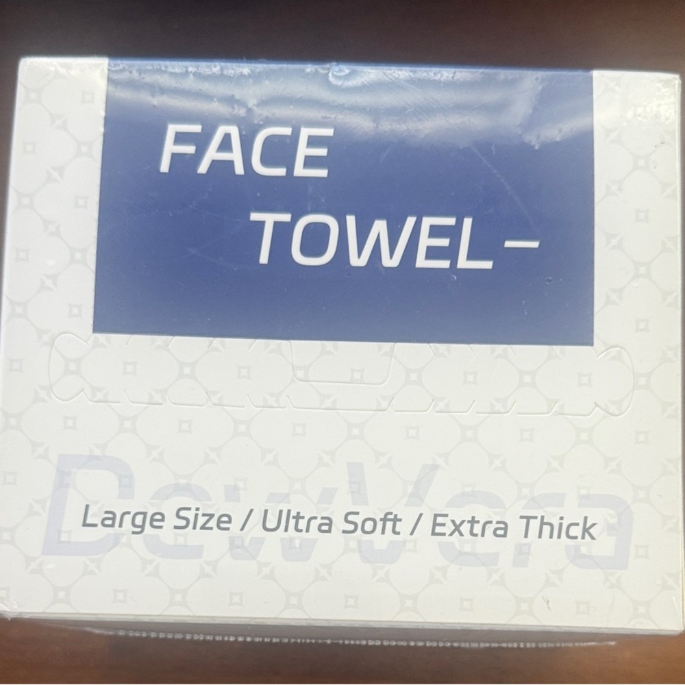 White Face Towels - Large Size